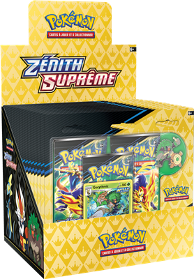 Pokémon Zénith Suprême : sortie officielle pour janvier 2023