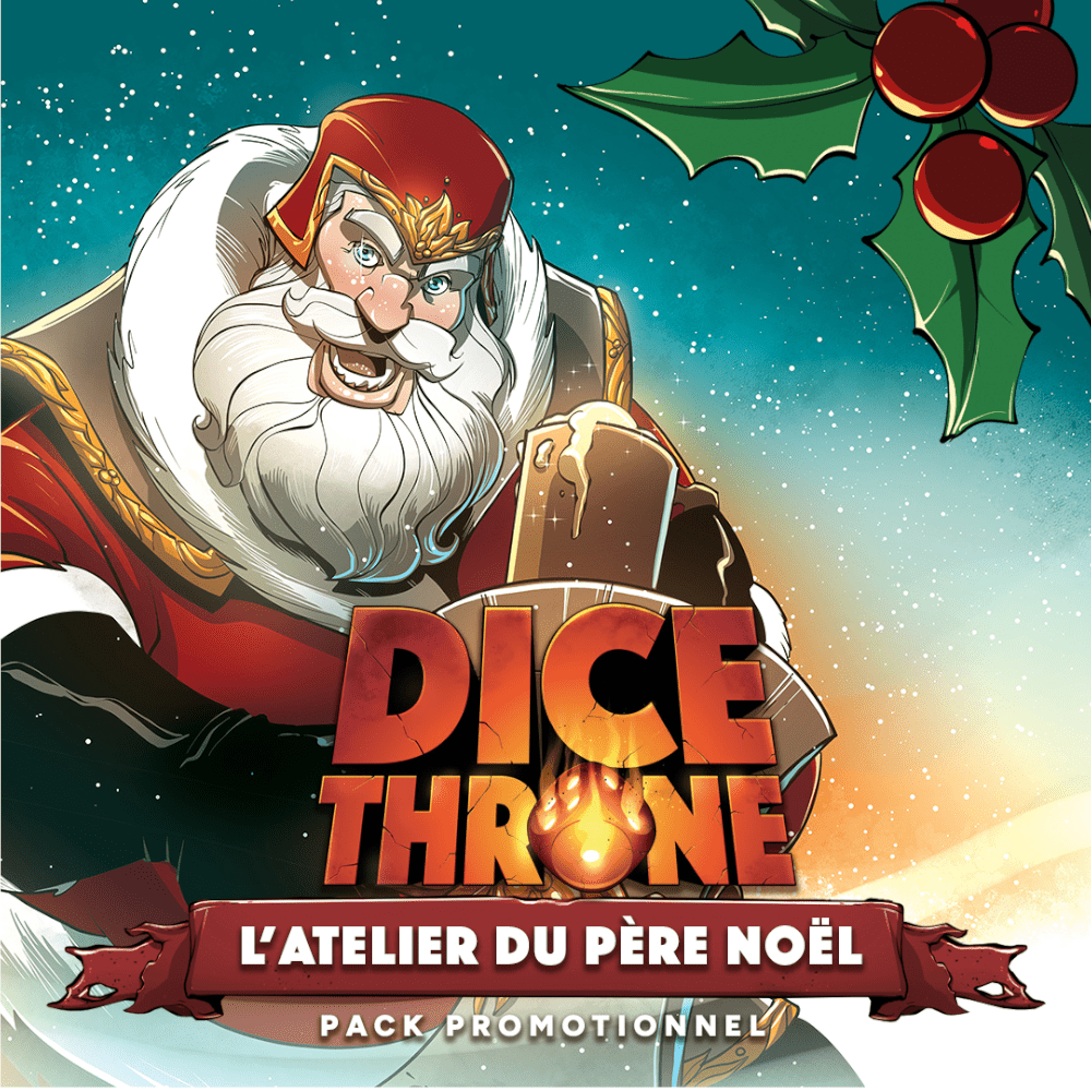 Dice Throne Spécial Noël Père Noël vs Krampus Pack promotionnel